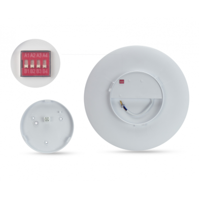 NYMPHEA PROXI PIR 18W WW 230V 120ST IP54 FI300X60MM BIAŁY OKRĄGŁA (SLI031043WW_PW)